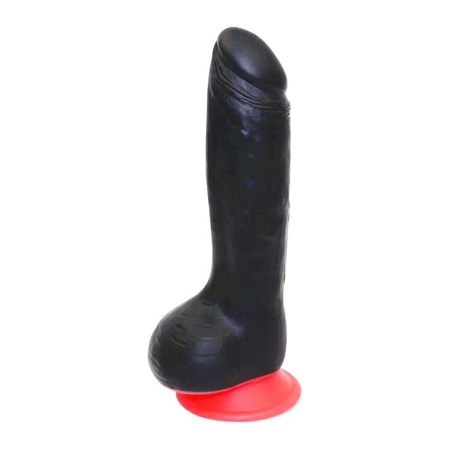 Simon Candy Silicona Realista Con Base Ventosa Color Negro by BESEXY